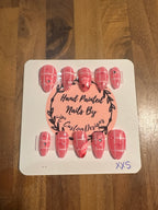 Wild Card handmade press-on nail set