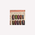 Multicolor aura chrome with dimensional, color-shifting shimmer.