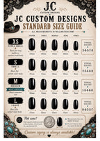XS S M L sizing chart